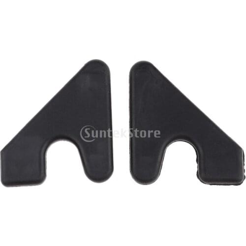 Pack 2 PVC Universal Kayak Canoe Fishing Dinghy Bottom End Caps Protection Gear Kit Accessories