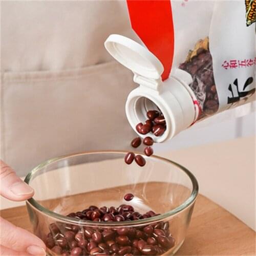 220Pcs Plastic Preserver Bag Cap Multifunctional Clips Food Storage Kitchen Sealing Cover Fresh-keeping Moistureproof Household