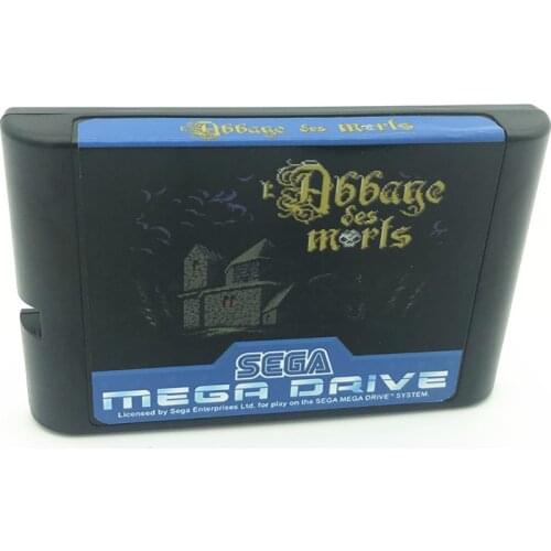 Abbey Of The Dead For Sega Mega Drive &r Genesis System 16 Bit MD Games Card