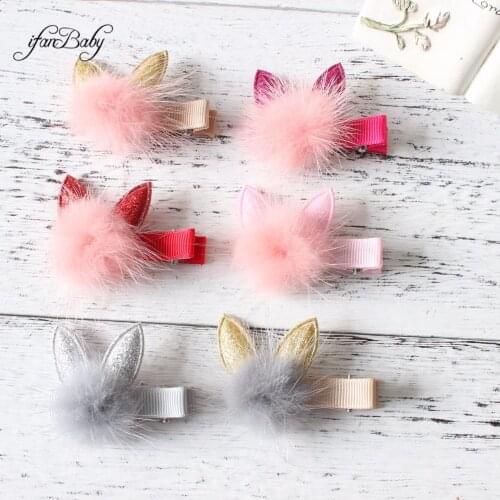 Hair accessories flower clips Girl Hair clips Cute Children Accessories Hair pin