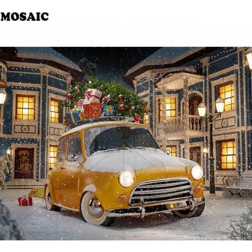 5D Diamond Painting christmas"by the holiday"Full Square Diamond Mosaic Embroidery sale Picture of Rhinestones for Festival Gift