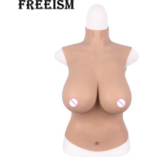 C D E G Cup Liquid Fillers Artificial Silicone Breast Forms Fake Boobs For Crossdresser Cosplay Transvestite Shemale Transgender
