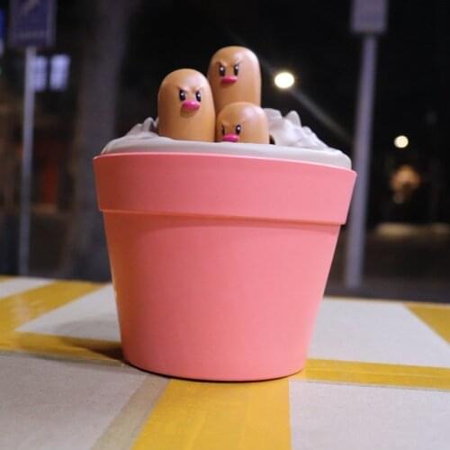 Pokemon Muscle Dugtrio Anime Figure Kawaii PVC Figurine Pocket Monster Figma Strong Figural Juguetes Collectible Toys Doll Model