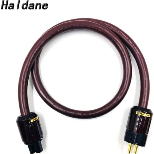 Haldane HIFI Audio AC Power Cord Cable P-029E C-029 EU Power plug AC Connector Power Cable for Amplifier Player