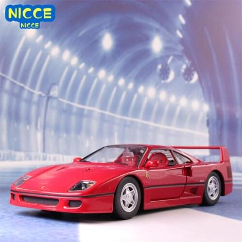 Bburago 1:24 FERRARI F40 simulation alloy car model Collect gifts toy