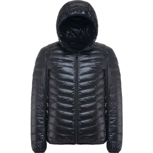 Mens Jackets Ultra Light Down Jacket Men Winter Coat Men Overcoat Mens Clothing Coats Casaco Masculino Inverno KJ320