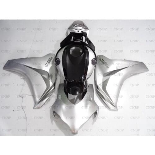 Fireblade 2008 - 2011 Abs Fairing CBR1000RR 2008 Fairings for Honda Cbr1000 RR 2011 Silver Black Fairings