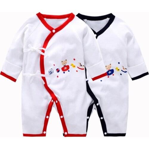 Newborn Baby Butterfly Clothes Dress Summer Long Sleeved Cartoon Rompers Infant Boys Girls Thin Cotton Jumpsuit Pajamas Outfits