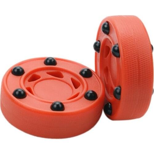 Roller Hockey Durable ABS High-Density Practice Puck Perfectly Balance For Ice Inline Street Roller Hockey Training