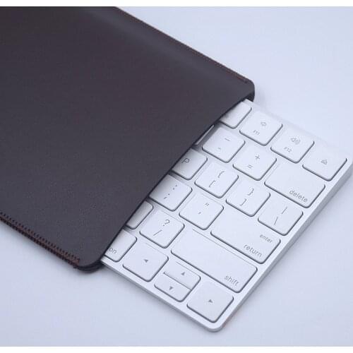 Ultra-thin Super Slim Sleeve Pouch Cover Hight Quality Microfiber Leather Laptop Sleeve Case only for Apple Magic KeyBoard 2