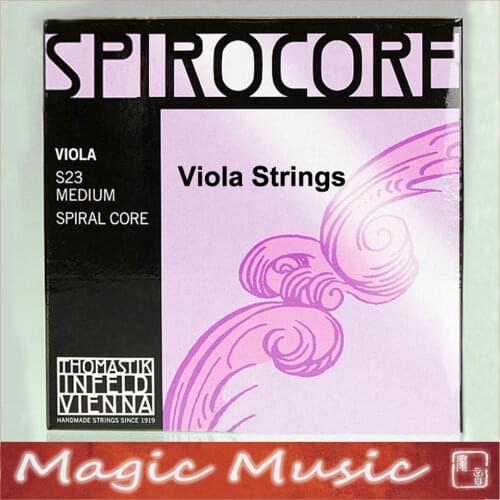 Free shipping! Thomastik SPIROCORE S23 Medium Viola Strings, Made in Austria, Full Set Including A D G C Strings