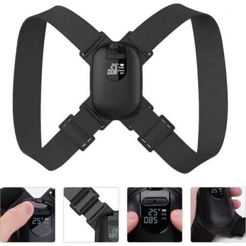 Smart Vibration Reminder Posture Corrector Corset Angle Adjustable Brace Support Belt Espalda Recta USB коректор для осанки