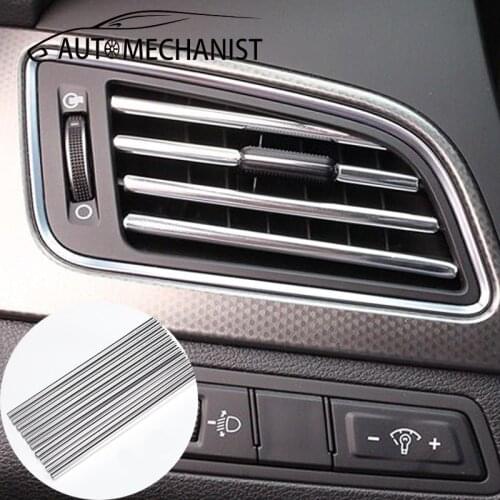 Universal Car Moulding Decoration Flexible Strips Car Interior Decoration Strips Auto Door Edgein Trim Dashboard Accessories