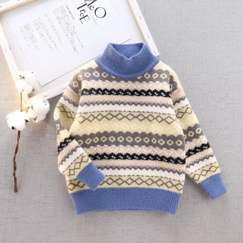 Stripe Spring Autumn Tops Boys Sweater Jacket Coat Kids Overcoat Outwear Teenager Children Clothes School Gift High Quality