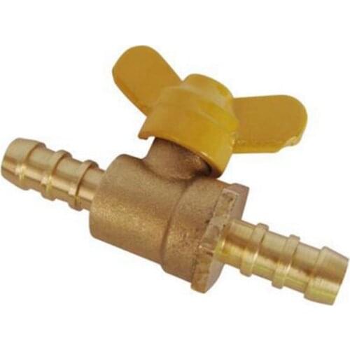 Outer Dia. 8mm 10mm Quick Insert Copper Ball Valve Rapid-Closure Garden Water Hose Connectors Pagoda Gas Pipe Valve