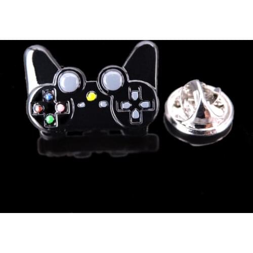 High quality jewelry mens Brooch Lapel Pin New badge game machine Brooch mens wedding dress jewelry accessories pin gift