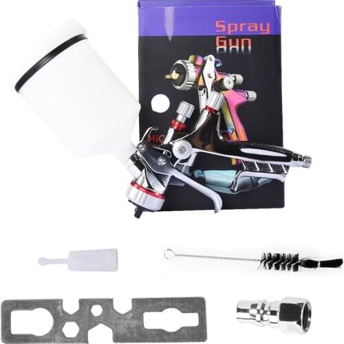 High Quality Spray Gun HVLP Mini Paint Spray Gun 0.8mm Nozzle Atomized Car Top Paint Spray Gun Air Spray Gun Airbrush 600ML