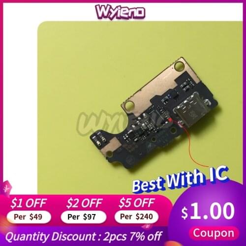Wyieno Charging Port Board For ZTE A2017 A2017G Micro USB Charger Connector Flex Cable Tracking