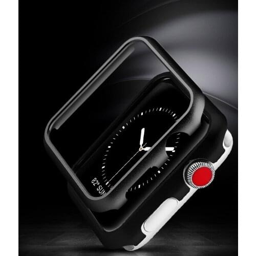 Protective Cover for apple watch case 4 5 44mm 40mm iwatch case 3/2 42mm 38mm metal shell Anti-Scratch Metal Frame Accessories