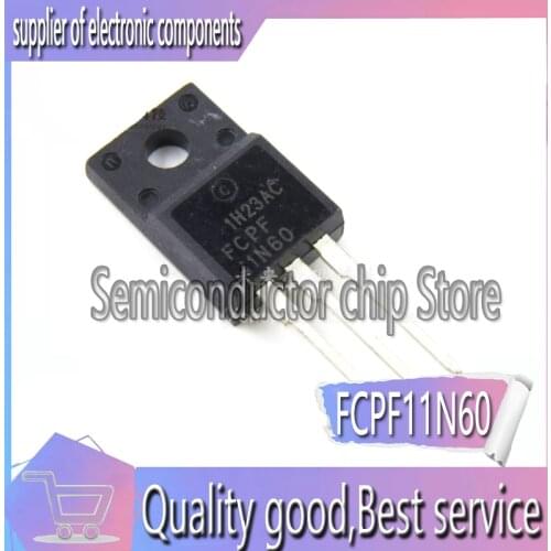 10pcs/lot FCPF11N60 New stock TO-220F 650V 11A