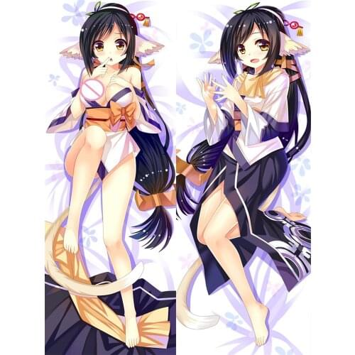 2017-August update Japanese Anime Utawarerumono sexy girl otaku Dakimakura body pillow cover case hugging Body pillowcase