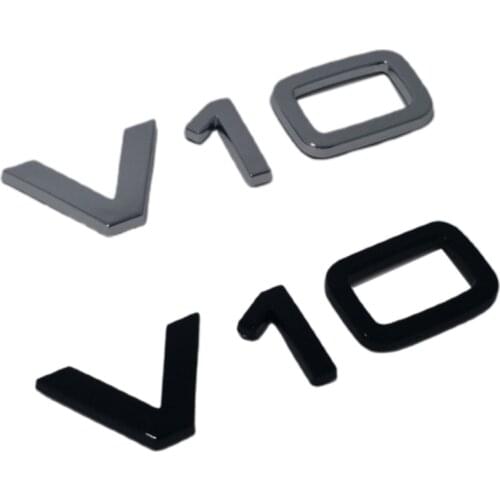 Car Letter Number Sticker with Adhesive Tape V10 3D Assemble at Will