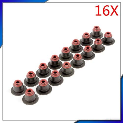 Car accessories Valve Stem Seal Kit SET OF 16 For NEW BMW E53 E70 E64 E71 E72 F01 F02 F03 F04 E81 11 34 0 029 751 11340029751