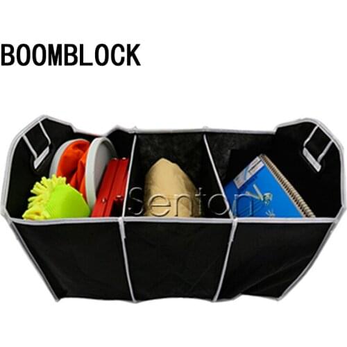 BOOMBLOCK Car Styling Trunk Storage Folding Bag For Inifiniti Kia Rio 3 K2 Sportage Ceed Ford Fiesta Mondeo Suzuki Accessories