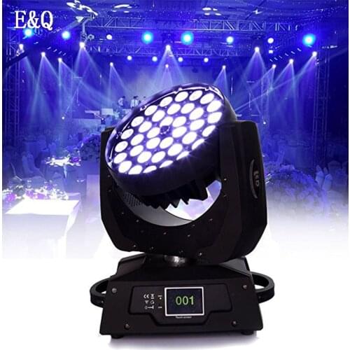 36 LED focusing moving head dyeing lights can rotate 4 in 1/6 in 1 Professional DMX 512 DJ Disco Party stage lighting