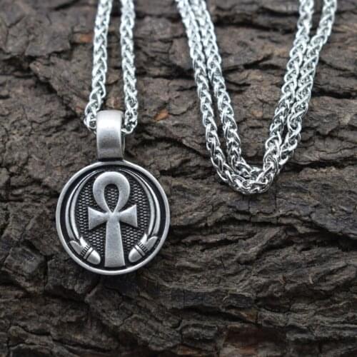 Egyptian Ankh Cross Necklace Amulet Pendant Symbol of Life Cross Necklaces
