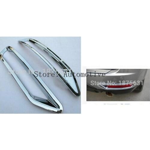 ABS Chrome Rear Fog Light Cover Trim For Subaru Forester 2009 2010 2011 2012