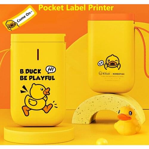 Cute Cartoon Portable Handheld Label Printer Thermal Wireless BT Label Maker Sticker Machine Mini Label Printer For Item Sorting