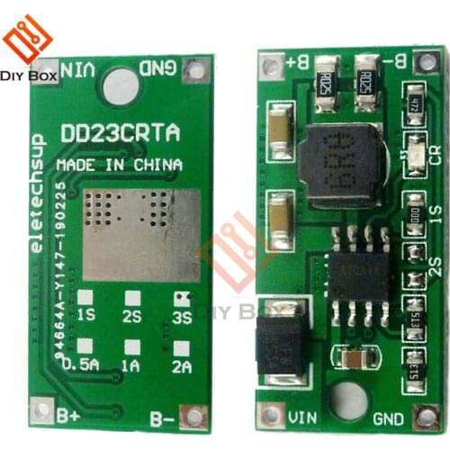 2A Multi-Cell Synchronous Buck Li-Ion Charger DC 5-23V to 4.2V 8.4V 12.6V for 3.7V 7.4V 11.1V 18650 Lithium Battery