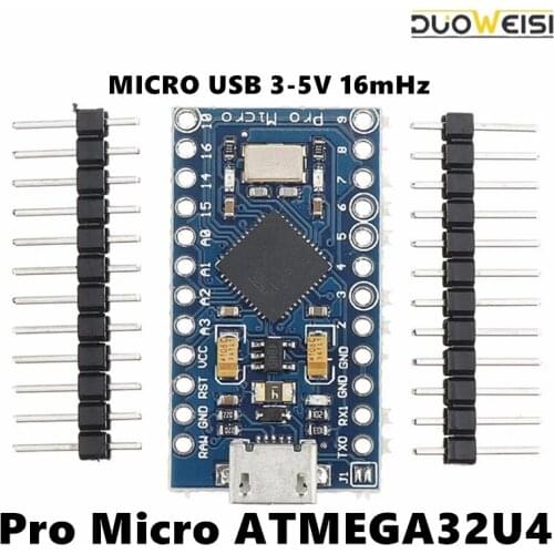 PRO MICRO USB 5V 16MHz Board Module For Arduino/Leonardo ATMEGA32U4-AU/MU Controller Pro-Micro Replace Pro Mini