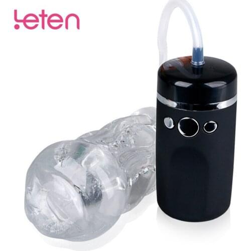 Strong Suck Machine Oral Electric Male Masturbator Blowjob Vibrating Masturbators Cup Sex toys masturbateur Erotic Sex Products