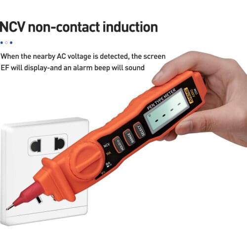 ANENG A3002 Pen Multimeter 4000 Counts Digital Multimeter Pen Non-contact Tester AC/DC Voltage / Diode /Continuity Testing Tool