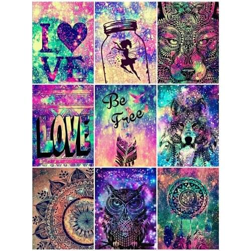 Animal Diy 5d Diamond Painting Diamond Embroidery Full Square/Round Drill 5D DIY Cross Stitch Kits Mosaic Home Decor Sale