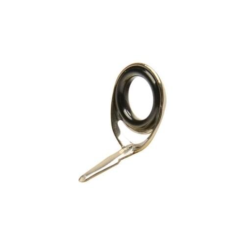Silver KT & KL #4/#5/#5.5/#6/#8/#10/#12 ---Silver color frame with Alconite Ring 10pcs Repare guides fishing rod guides