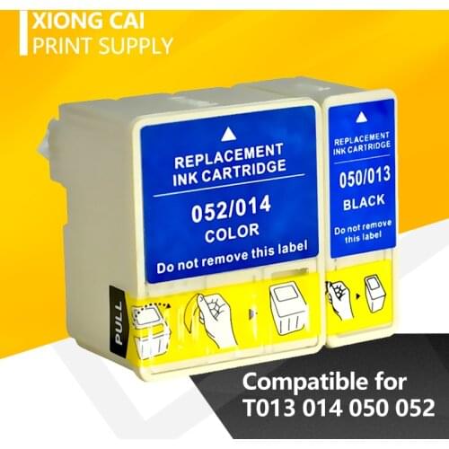 Compatible For Epson T013 T014 013 014 S020093/S020187/T050 S020089/S020191/T052 Ink Cartridges For Stylus Color 400/440/460/480