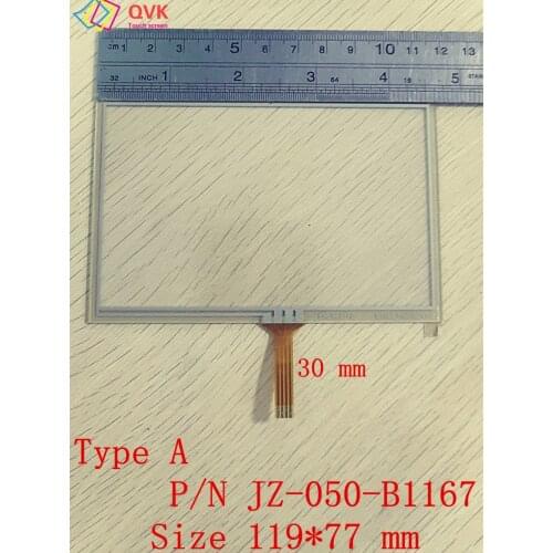 Replacement spare parts for GPS resistance touch screen panel P/N JD10083AA HN-P050-08 JZ050-B1167 FPC_V2.0 Tnd530