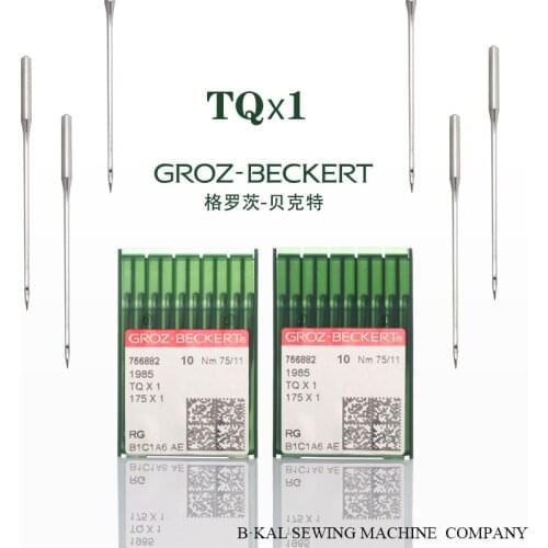 100PCS GROZ BECKERT TQX1 for all brand BUTTON ATTACHING SEWING MACHINE NEEDLE