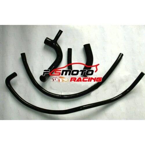 BLACK Silicone Radiator Heater Hose For Austin Mini Clubman Cooper GT 850/998/1098 1959-1990 1960 1989 1988