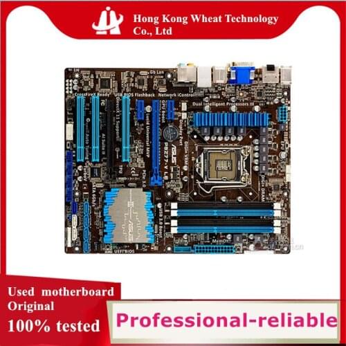For ASUS P8Z77-V LE Motherboard Socket LGA 1155 DDR3 SATA3 For Intel Z77 Original Desktop Used Mainboard