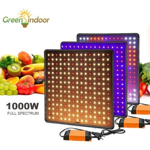 Phyto Lamp Indoor Led 1000W 3500K Grow Light Panel Full Spectrum For Flowers Led Lamp For Plants Herbs Growth Fitolamp Grow Tent