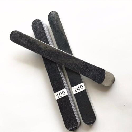 1 pc Metal Nail File with 2 sets(40 pcs) Replacement pads Nail Professional Sandpaper