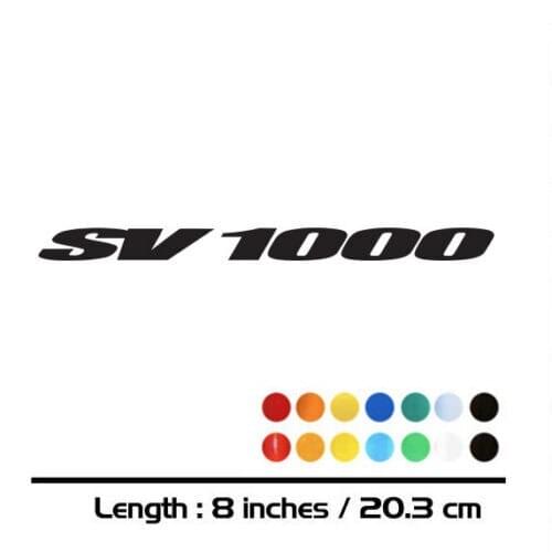 New sale Motorcycle sticker bike Fuel tank Wheels helmet fairing Luggage MOTO car accessories reflective decal For SUZUKI SV1000