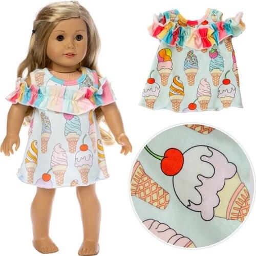 2019 New Fashion lovely Suits Fit For American Girl Doll 18Inch American Girl Doll Clothes