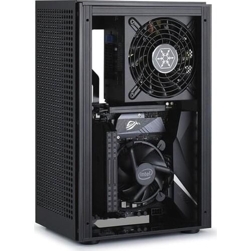 New GEEEK A70 sfx Pirate PC A4 SFX MINI Itx Transparent Case USB3.0 White Black Box 330*214*155 MM Acrylic 1412 Aluminum Frame