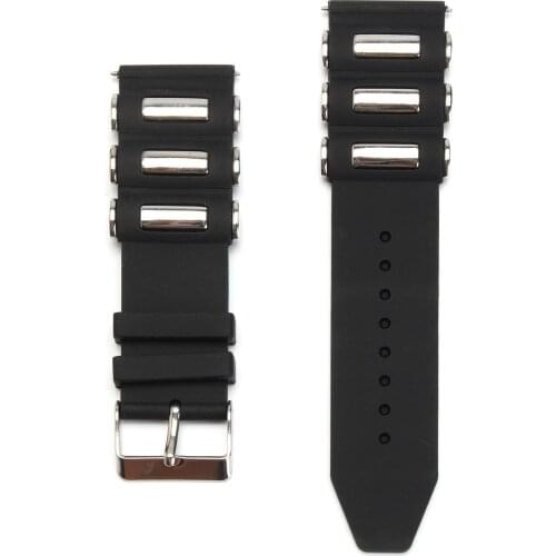 20/22/24/26mm Silicone Rubber Diver WatchBand Strap For Invicta-Excursion 18202 Black Mens Wristband Watch Bracelet Replacement