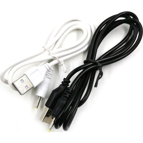 USB To DC 2.5 Interface Power Cord Round Hole 2.5mm Toy Charging Cable 100cm / 80cm